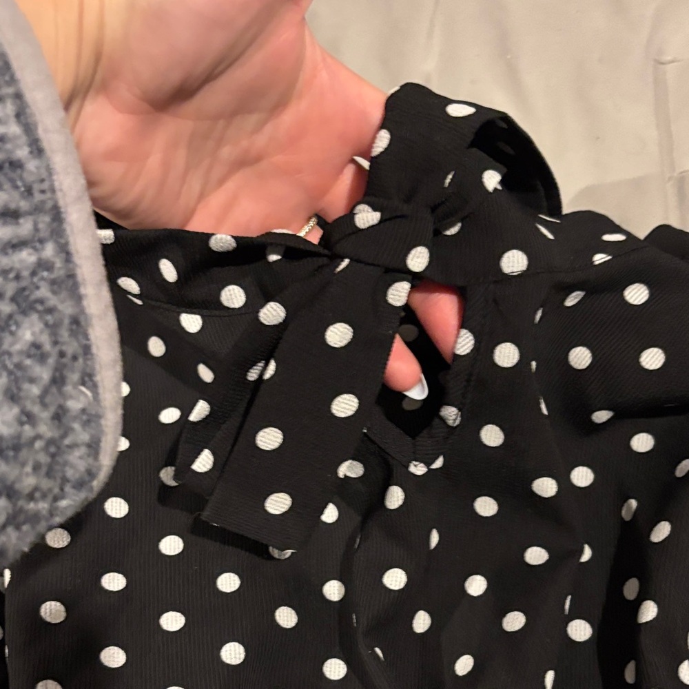 Black Polka Dot Dress - Picture 7 of 7